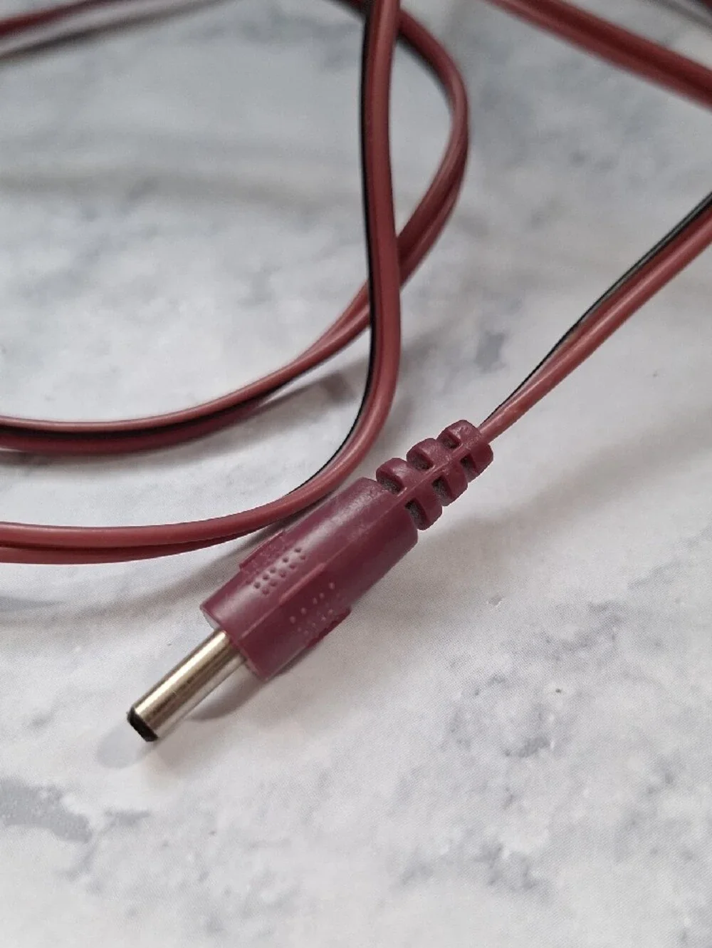 Naxa Beige AC Adapter Charger with Brown Cord